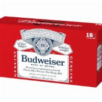 Budweiser 18 Pack Cans · cans