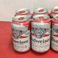 Budweiser 6 Pack 12 Oz Cans  · 12 oz cans