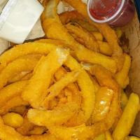 Onion Rings · Hand Battered In-House  Onion Rings!