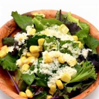 Combo Salad · Small Side salad, corn, baby kale,