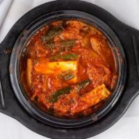 Kimchi Soup · Choice of spice level (mild, medium, spicy).