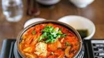 Spicy Tofu Soup · Choice of spice level (mild, medium, spicy).