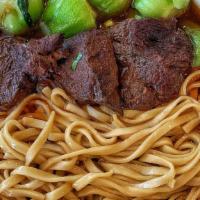 Spicy Beef Noodle Soup · Taiwanese Beef Noodle Soup is a perfect orchestration of tender beef, a rich and slightly sp...