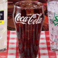 Soft Drinks · Includes Coke, Diet Coke, Coke Zero, Barq's Root Beer, Sprite, Lemonade, Iced Tea, Sweet Tea...