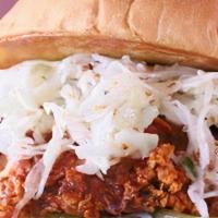 Spicy Fried T.W.I.L.I.* · Nashville Style + Spicy Remoulade + Slaw + Pickles