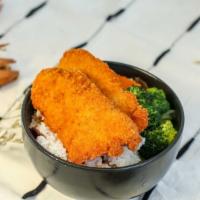 Fried Swai Fish Plate · 