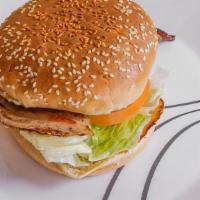 Grilled Chicken Burger · 
