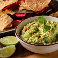 Guacamole · house-made chips.