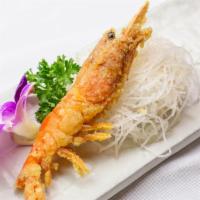 Yaki Shrimp · Fried sweet shrimp.