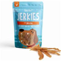 Barkz Jerkies Just Chicken · Chicken Jerky for Dogs. Single-ingredient dog treat.
