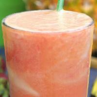 Smoo-5. Big Squeeze · orange juice,	pineapple, strawberries,	 banana.