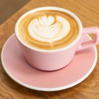 Cappuccino · Espresso and 5 oz milk.