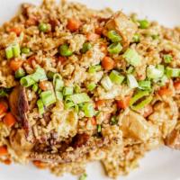 Fried Rice Combo · Fried Rice with Chicken, Beef and Shrimp
