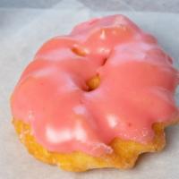 Strawberry French Cruller  · 
