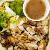 Kid'S Box · (10 and under only, please.)  Select a base and a protein.  Served with steamed vegetables a...