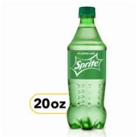 Sprite 20Oz · Lemon-lime flavored soft drink with a crisp, clean taste that quenches your thirst.