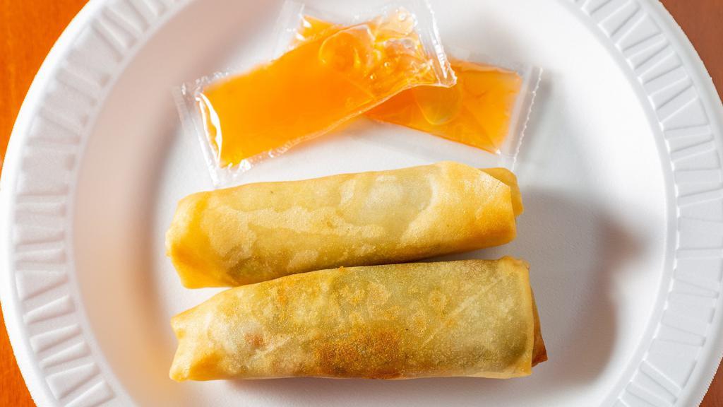 Spring Roll · Two pieces.