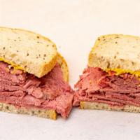 The Original · Corned beef on rye bread with spicy mustard.