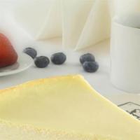 New York Cheesecake (Plain) · Cheesecake so creamy, so smooth, so satisfying it makes the Statue of Liberty smile.
