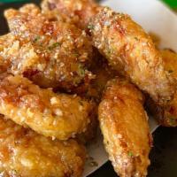 Garlic Soy Chicken Wing · deep fried, tossed in garlic soy sauce
