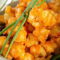 Cauliflower Bites · spicy mayo, yuzu, and salt