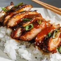 Chicken Teriyaki Special · Comes with rice, salad, 4 piece snow crab roll, mix tempura. No substitutions.