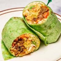 Chicken Chipotle Wrap · Mixed greens, onion, avocado, jack cheese, and chipotle mayonnaise wrapped in your choice of...