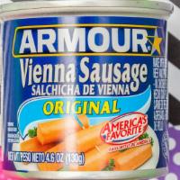 Armour Vienna Sausage Original 4.6Oz · ARMOUR Vienna Sausage ORIGINAL 4.6OZ