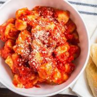 Gnocchi · Potato dumplings served with a choice of sauce.