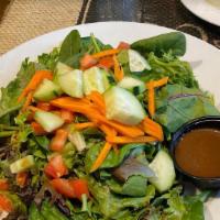 House Salad - Dinner · Mixed greens, tomatoes, carrots, cucumbers, balsamic, balsamic vinaigrette