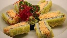 Oh Boy Roll · In spicy crab, avocado, whole roll deep fried with eel sauce and miso aioli.