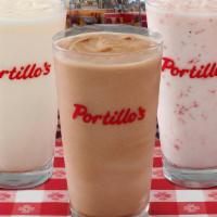 Shakes And Malts · Our hand-made shakes come in three flavors: chocolate, vanilla, and strawberry (made with fr...