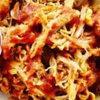 Bbq Pulled Pork (Small) · 1/2 Pound,
Slow Cooked