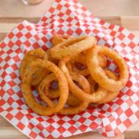 Onion Rings · Served with ranch dipping sauce.