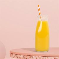 Orange Juice · Fresh-squeezed orange juice 12 oz