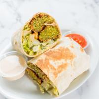 Build A Mediterranean Wrap! · All wraps come with a side of pita.