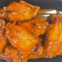 Chicken Wings (6) · Salt & pepper, BBQ, or buffalo.