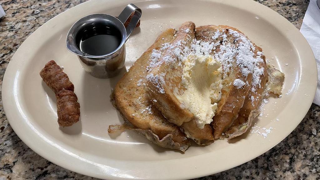 French Toast (1/2 ) · Two slices of French toast. With country potatoes or hash browns and your choice of toast or biscuit and gravy.