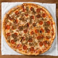 Capone · Pepperoni, sausage and meatball.