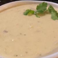 Clam Chowder · Our hearty New England white clam chowder.