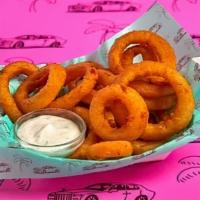 I’M On One Onion Rings   · Thick Cut I’m On One Onion Rings served with choice of side sauce.