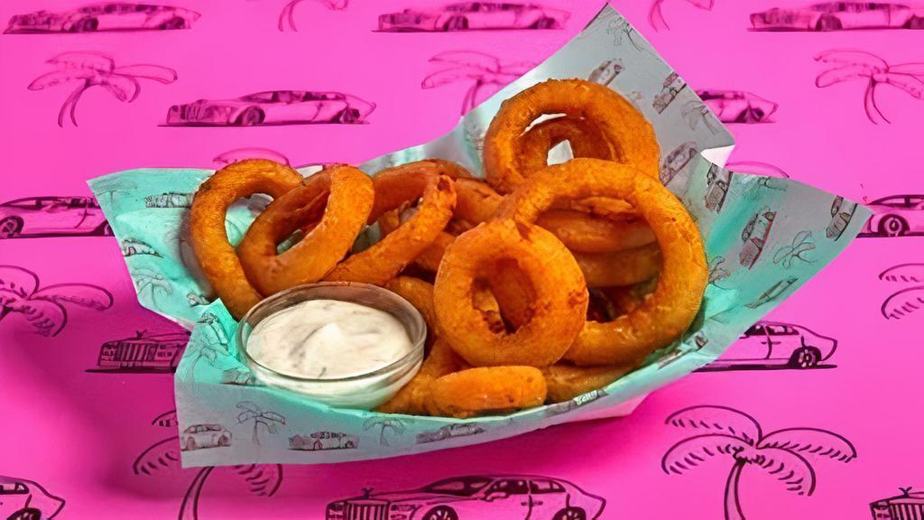 I’M On One Onion Rings   · Thick Cut I’m On One Onion Rings served with choice of side sauce.