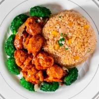 General Tso'S Chicken Lunch Special · Spicy. Hot and spicy.