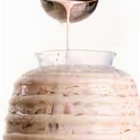 Aguas Frescas (Horchata) · Freshly-daily made.