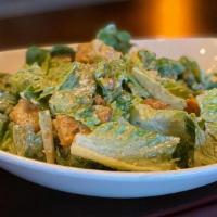 Caesar Salad · Romaine Hearts, Classic Caesar Dressing, Ciabatta Croutons, Parmesan