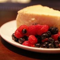 New York Cheesecake · Cream Cheese, Almond Extract, Disaronno, Graham Cracker Crust