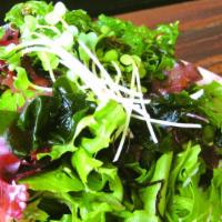 Seaweed Salad · Mix seaweed, fresh lettuce w/ house spicy soy dressing.