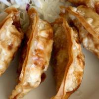 Gyoza (5 Pieces) · Deep fried pork dumpling.