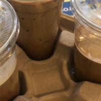 Iced Coffee · Iced coffee with condensed milk or iced coffee with cream.