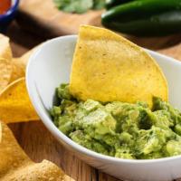 Guacamole App · Freshly made in small batches throughout the day with whole avocados, red onion, cilantro, l...